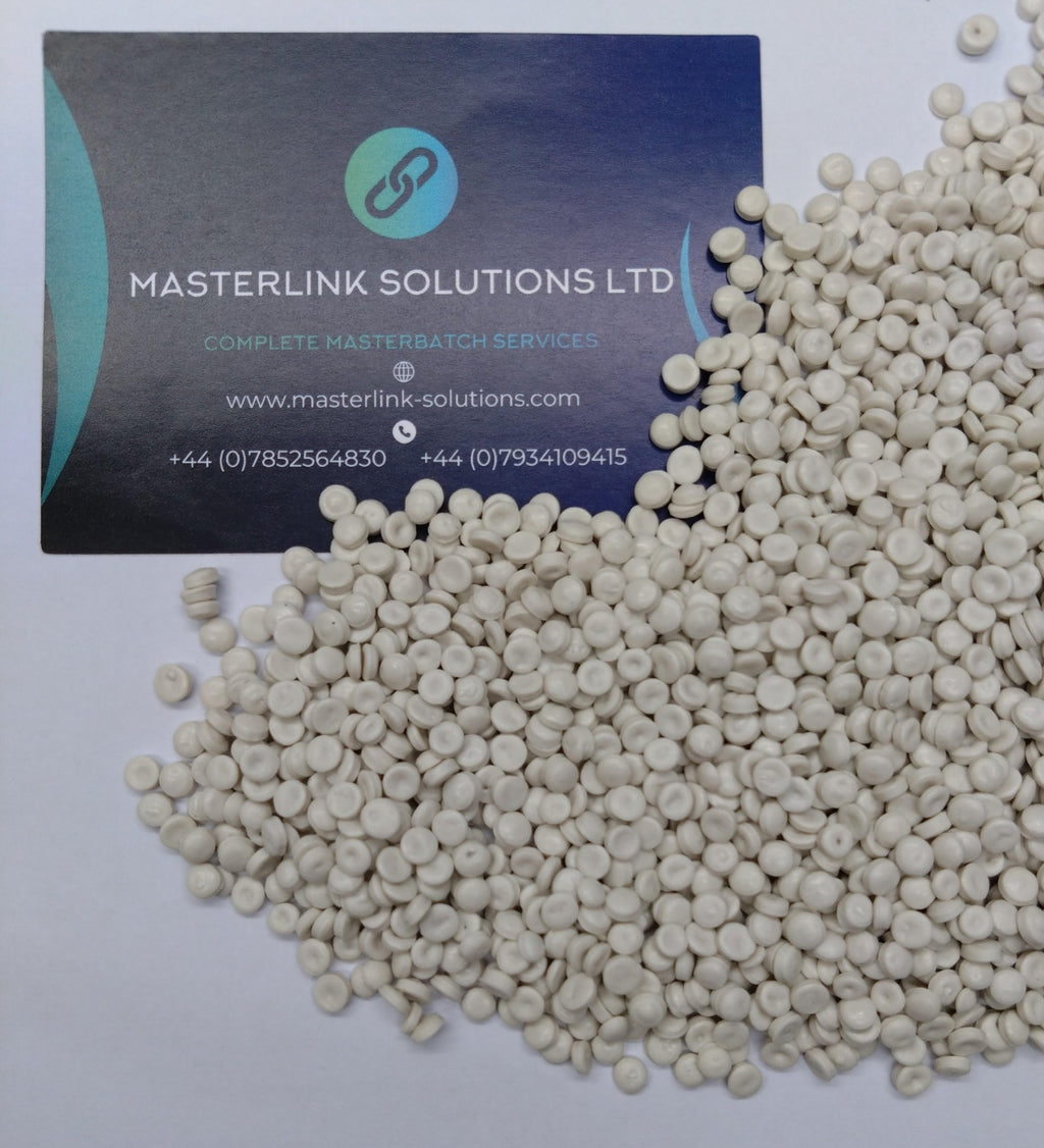 rHDPE Social Plastic - white pellets