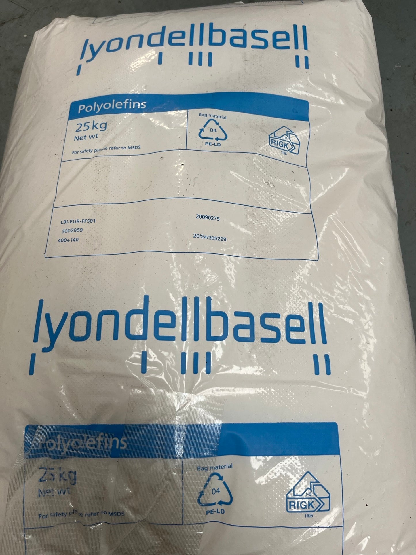 HDPE - Lyondell Basell HDPE GF4750 BlowMould