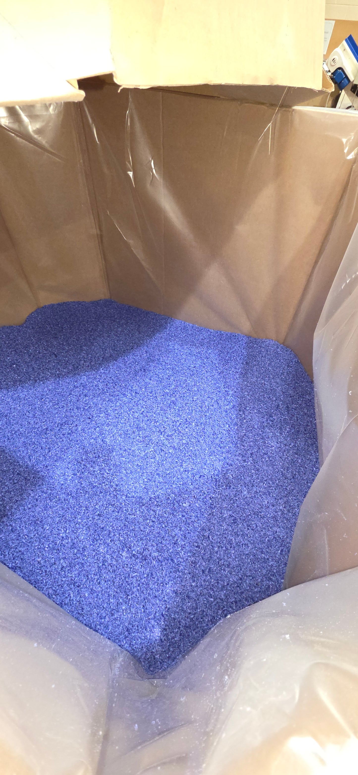 PPCO Scolefin 42G23 20%GF  Blue Regrind - approx 1200kg